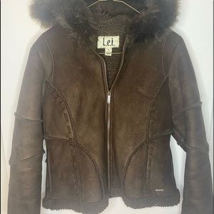 L.e.i. Brown Jacket
